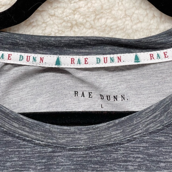 RAE DUNN Joy Peace Love Long Sleeve Shirt Size Large L NEW - Picture 4 of 7